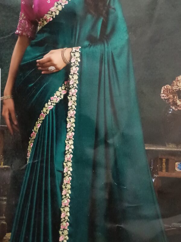 SOFT SATIN SILK SAREE